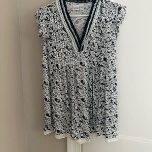 Floral Print Women's Top